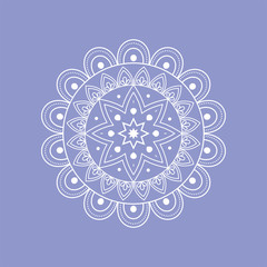 Mandala. Floral pattern