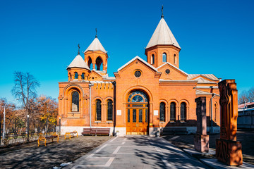 Old Armenian Church of St. Gregory the Illuminator in Vladikavkaz, Russia