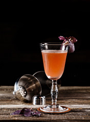 Traditional Mexican beverages in fancy glassware. Beverage photography best use for casual dine in Mexican restaurant bar book menu concept.