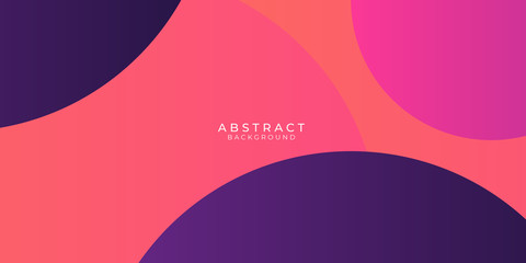 Circle gradient background with purple yellow pink color. Vector illustration design for presentation, banner, cover, web, flyer, card, poster, wallpaper, texture, slide, magazine, and powerpoint. 