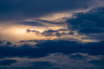 Un magnifique coucher de soleil 