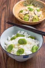 そら豆ご飯