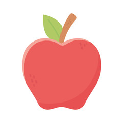 Isolated apple fruit vector design