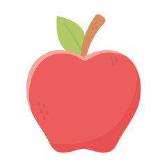 Isolated apple fruit vector design