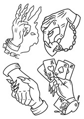 hand drawn vector illustration