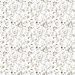 confetti on white background