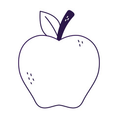 Isolated apple fruit vector design