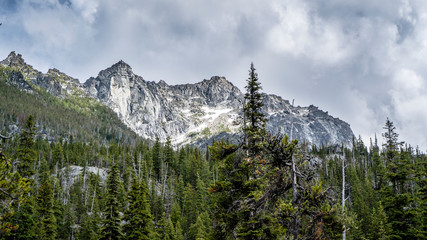 Snowy Mountain Top