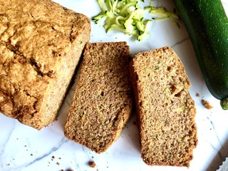 slices of zucchini bread