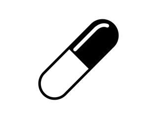 Medical Drugs icon, Tablets icon symbol Flat