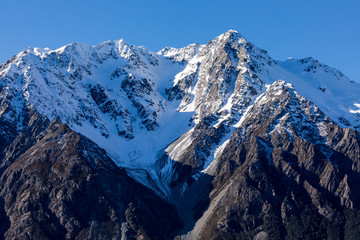 A Rocky Mountain Range in Canterbury, New Zealand