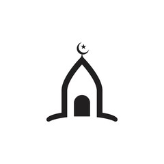 Islamic symbol and logo vector