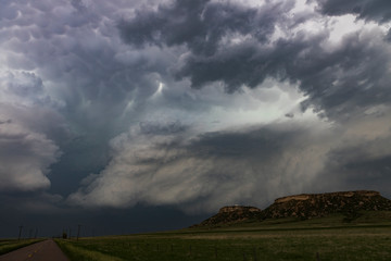 Storms on the Great Plains During Summertime