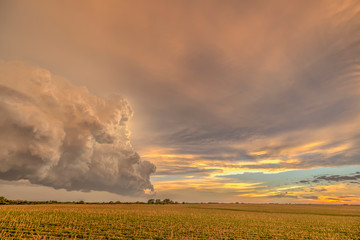 Storms on the Great Plains During Summertime