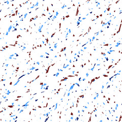 Fototapeta premium colorful confetti on white background