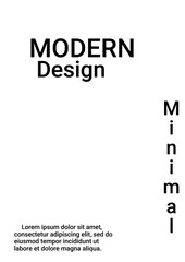 Modern musical cover