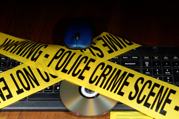 Cybercrime crime scene
