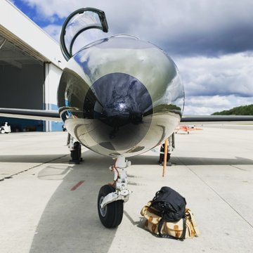 Aero L-39 Albatros on the ramp in New Windsor NY
