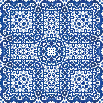 Portuguese vintage azulejo tiles.