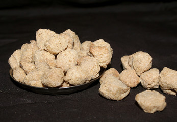 vegetarian protein nutrition soya chunks ball