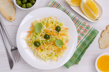 Salad fresh vegetables