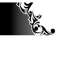 Pattern border elements in indian