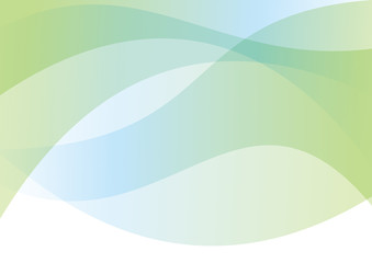 曲線　抽象　背景　緑