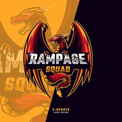 Rampage squad esport logo © coz1421