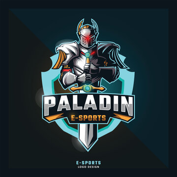 Paladin sport mascot logo