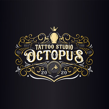 Octopus Tattoo Studio Logo