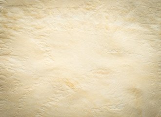 Close-up of Old tissue paper background. Detail texture of brown tissue paper pattern abstract with free space copy for text.