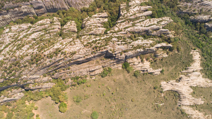 stone path in the mountains