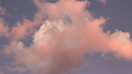 nubes de color