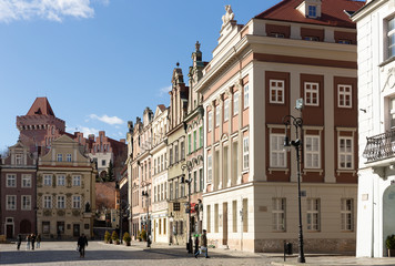 Fototapeta na wymiar Poznan Old Market Square