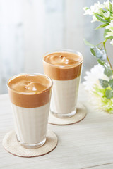 タルゴナコーヒー　Dalgona Coffee