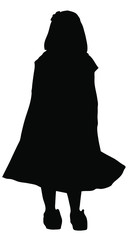 Silhouette of a girl