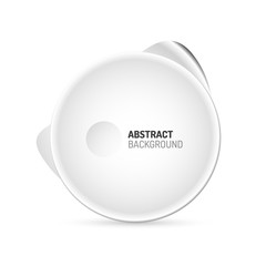 Circle button or banner for text design template. Abstract background or button concept