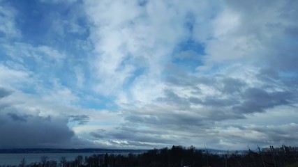Wolken über dem Bodensee