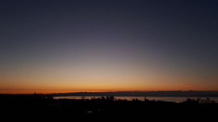 Obraz premium Abendrot