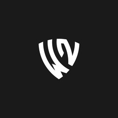 WN monogram logo with shield shape