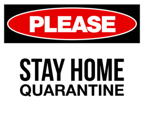 please stay home quarantine warning and attention icon sticker. house with location icon danger sign, COVID19 epidemic and pandemic symbol. prevention 14 days quarantine logo template sticker