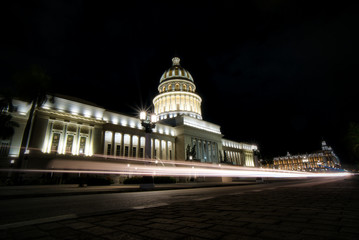 Fototapeta na wymiar Capitolio de la Habana, Cuba.