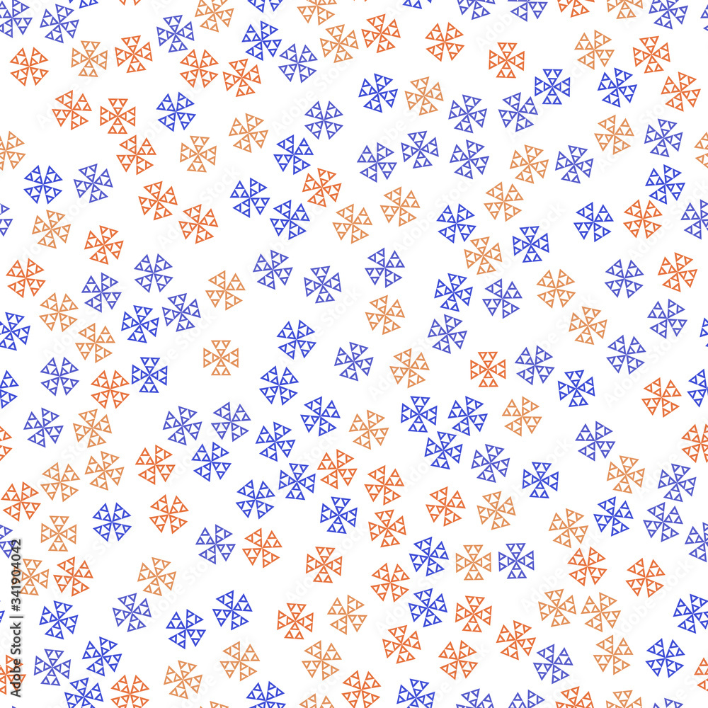Poster flat geometric pattern texture. multicolor abstract background for print and textile