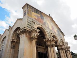 Fototapeta premium Israel Jerusalem Mount of Olives Gethsemane