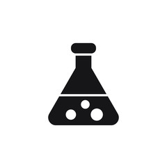 chemistry icon vector illustration glyph design
