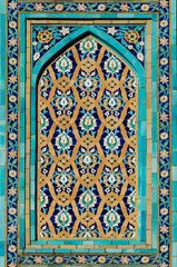 Arab ornament - decoration of a mosque in St. Petersburg