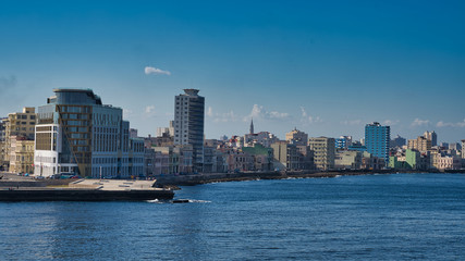 Fototapeta na wymiar Malecón de la Habana, Cuba..