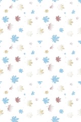 Watercolor seamless pattern with flowers and leaves. Vintage floral pattern. Flower seamless pattern. Botanical art. Floral botanical collection. Wedding floral set. Watercolor botanical design