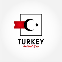 Turkey Independence Day Vector Design Illustration