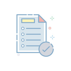 Select Product List Vector icon
